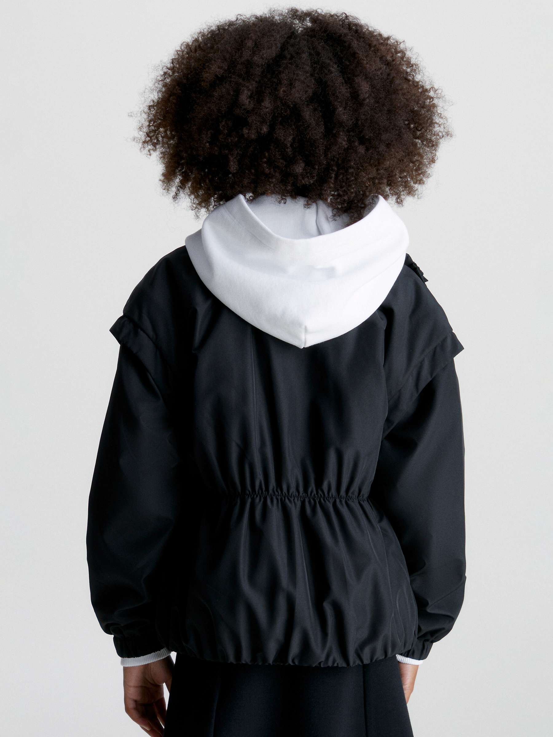 Buy Calvin Klein Jeans Kids' 2-in-1 Padded Jacket, CK Black Online at johnlewis.com