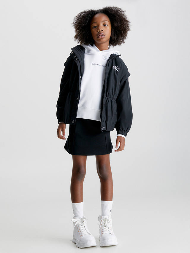Calvin Klein Jeans Kids' 2-in-1 Padded Jacket, CK Black