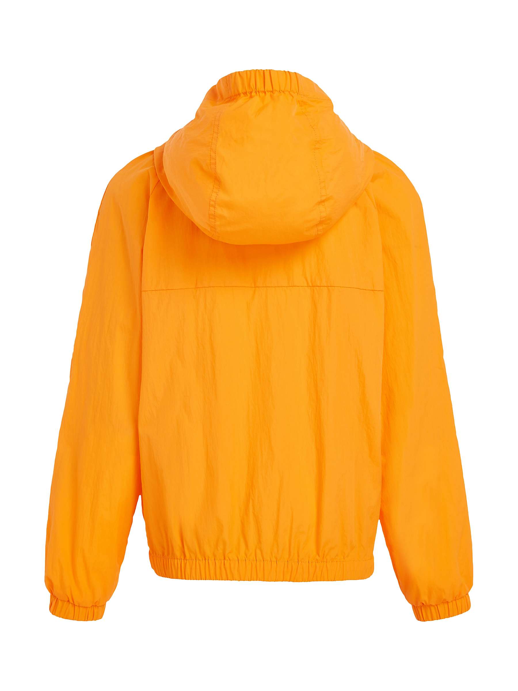 Buy Calvin Klein Kids Monogram Windbreaker Jacket, Vibrant Orange Online at johnlewis.com