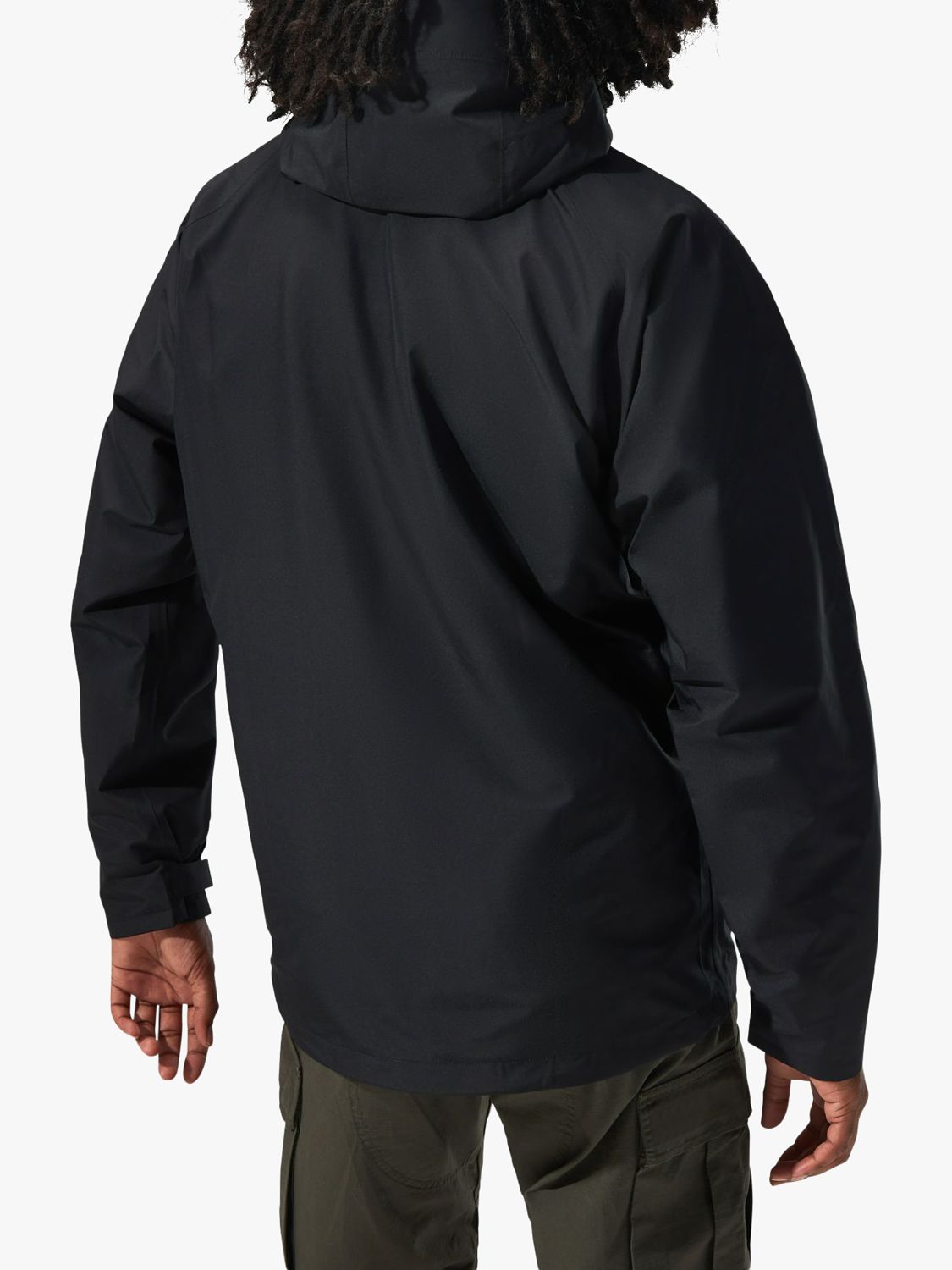 berghaus Paclite Waterproof Jacket, Jet Black, XL