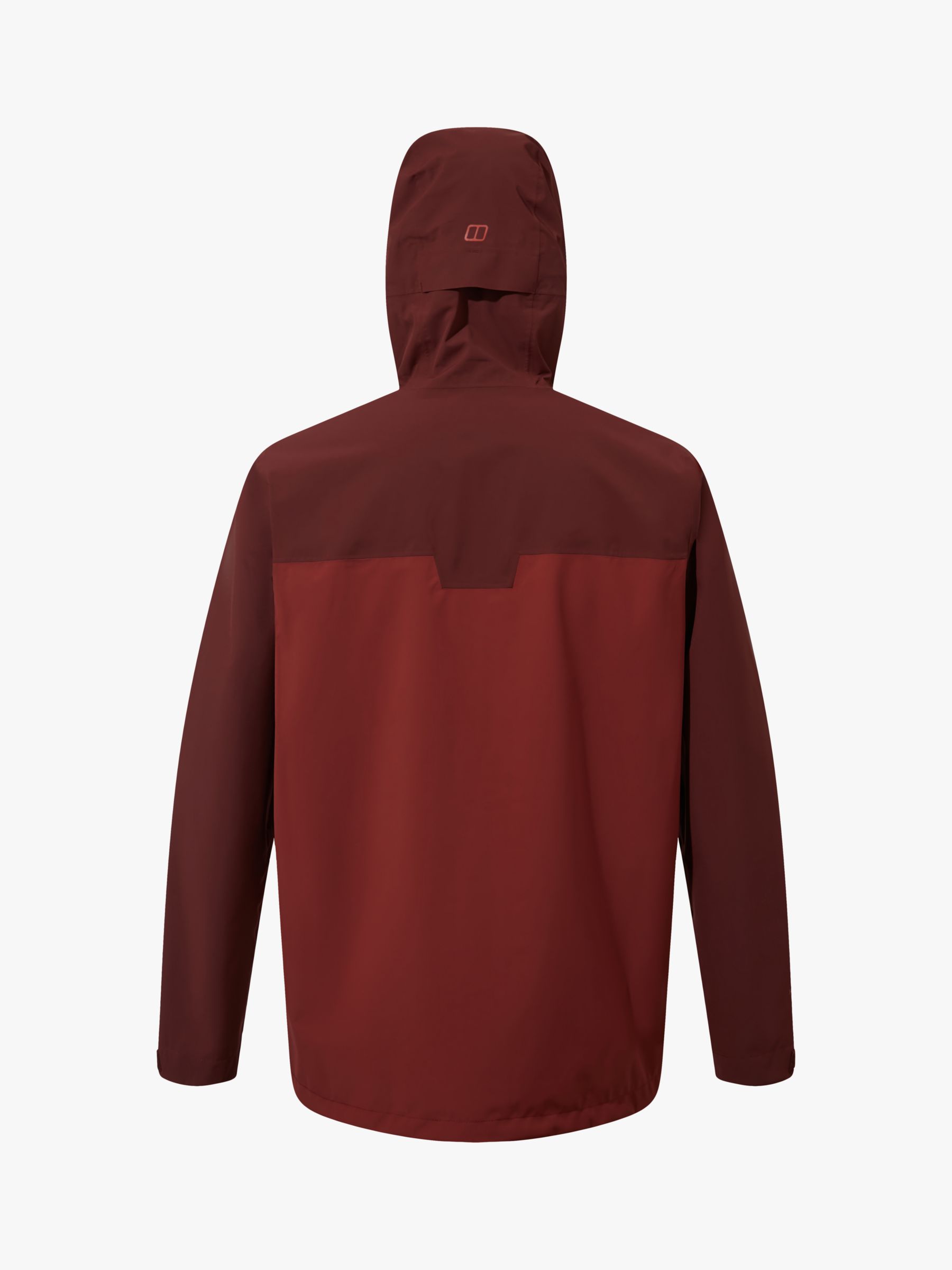 Berghaus Arnaby Hooded Jacket, Burgundy at John Lewis & Partners