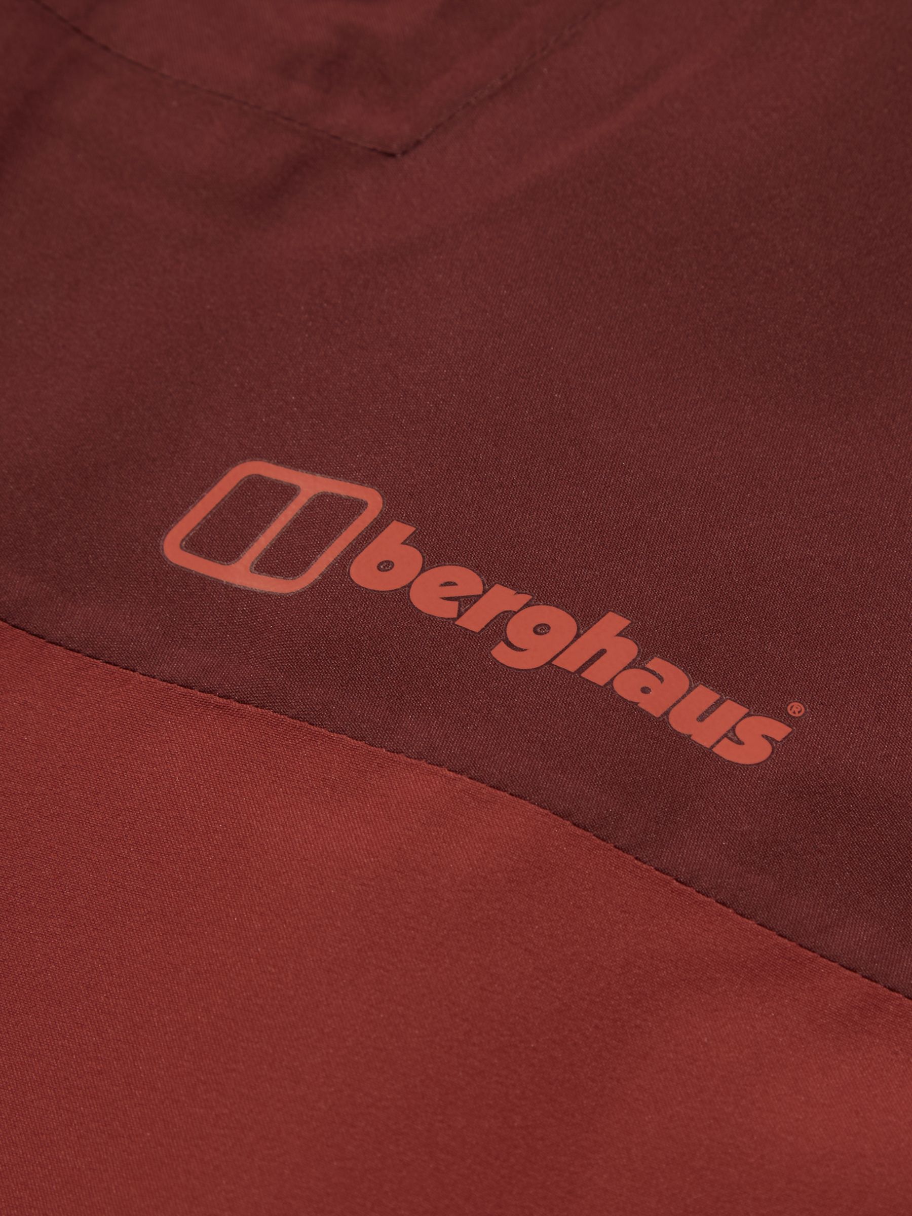 Berghaus Arnaby Hooded Jacket, Burgundy at John Lewis & Partners