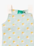 Little Green Radicals Baby Sunshine Storytime Dunagree Shorts, Multi