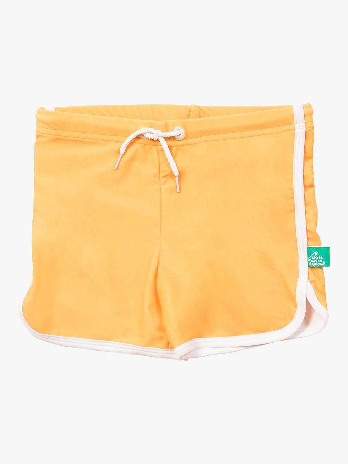 Buy Little Green Radicals Baby Recycled Swim Shorts, Gold Online at johnlewis.com
