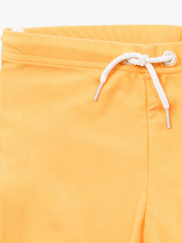 Little Green Radicals Baby Recycled Swim Shorts, Gold