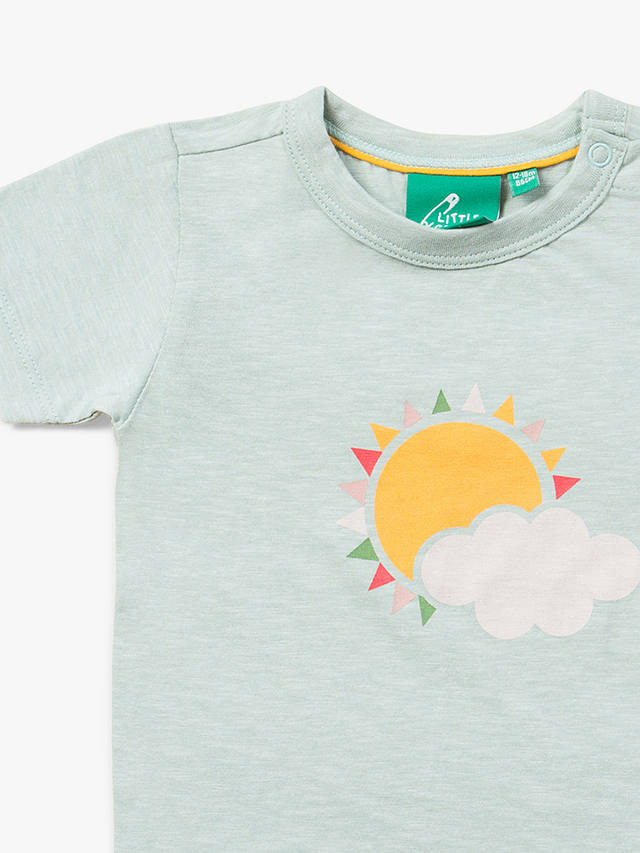 Little Green Radicals Baby Organic Short Sleeve T-shirt, Multi