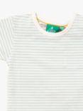 Little Green Radicals Baby Organic Cotton Striped Short Sleeve T-Shirt