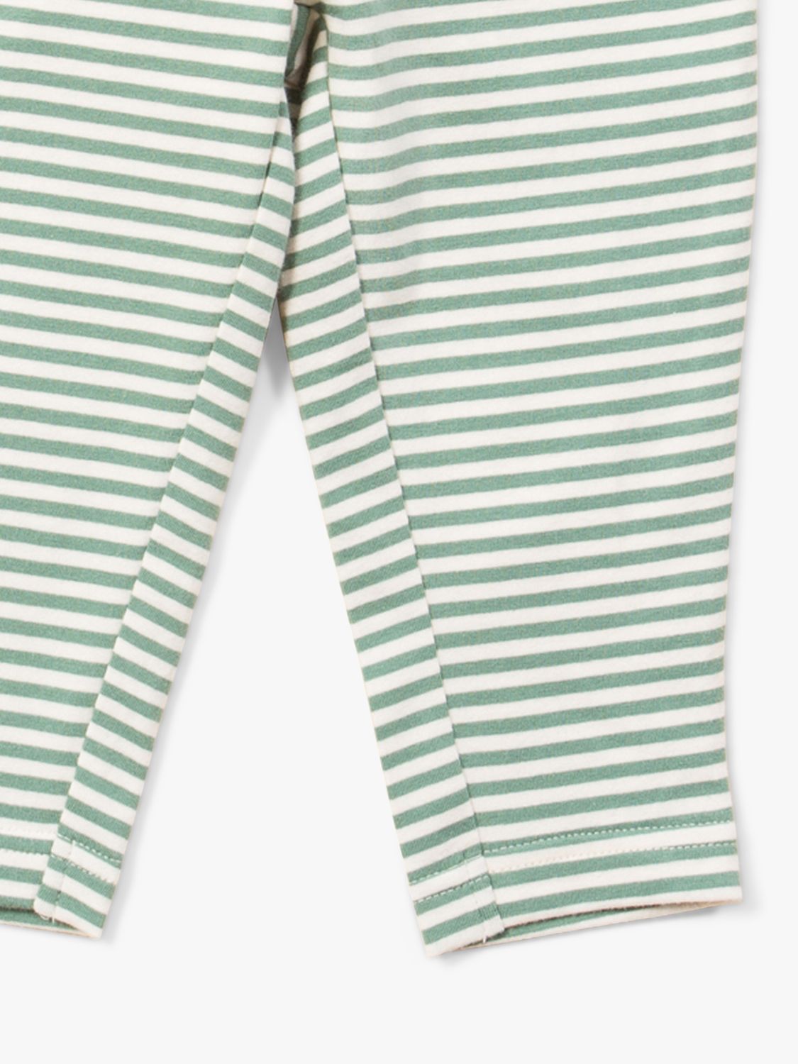 Buy Little Green Radicals Baby Organic Cotton Striped Leggings Online at johnlewis.com