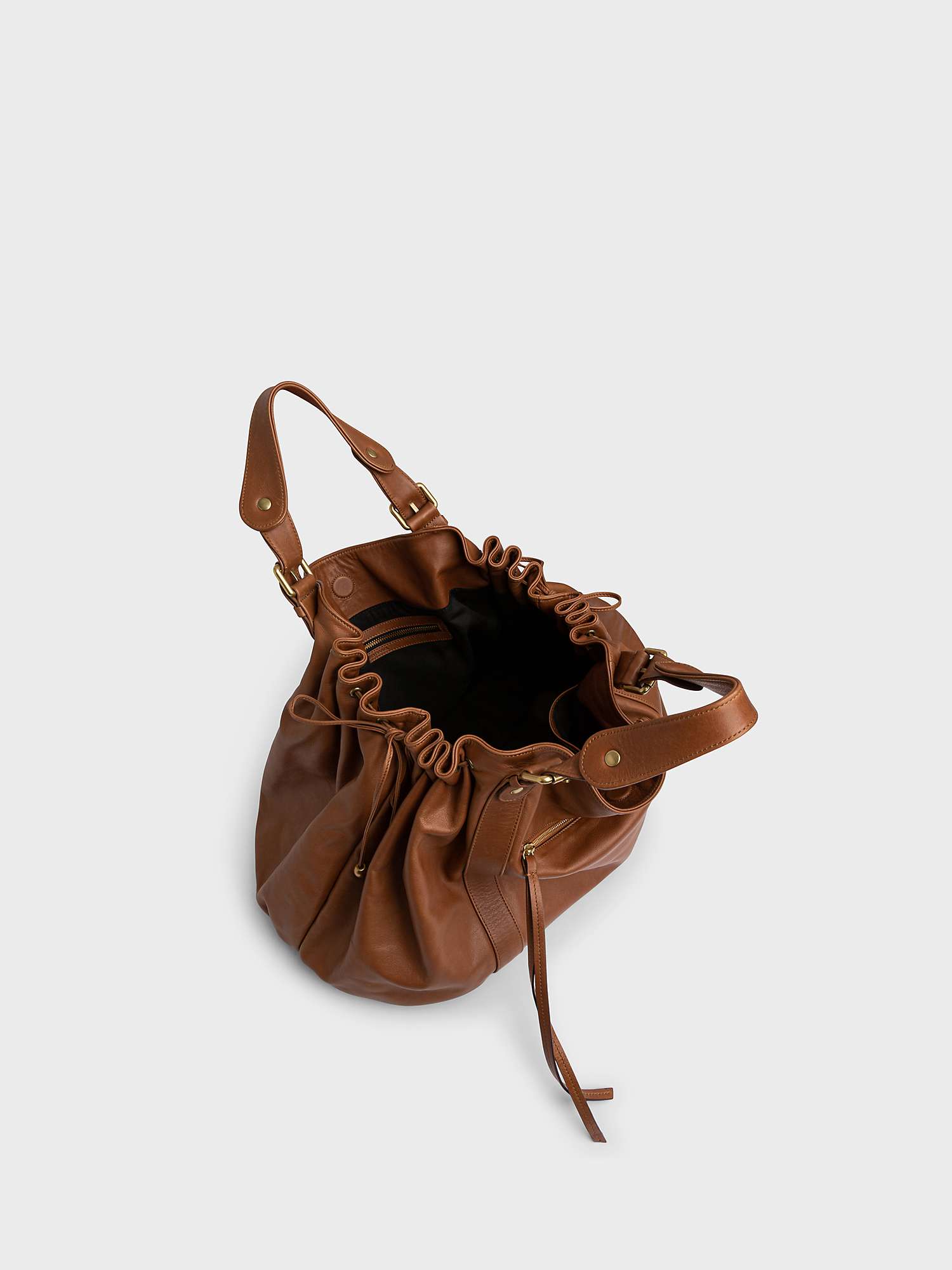 Buy Gerard Darel 72H Leather Weekend Bag Online at johnlewis.com