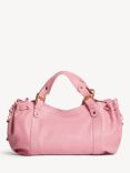 Gerard Darel 24H Leather Weekend Bag, Pink