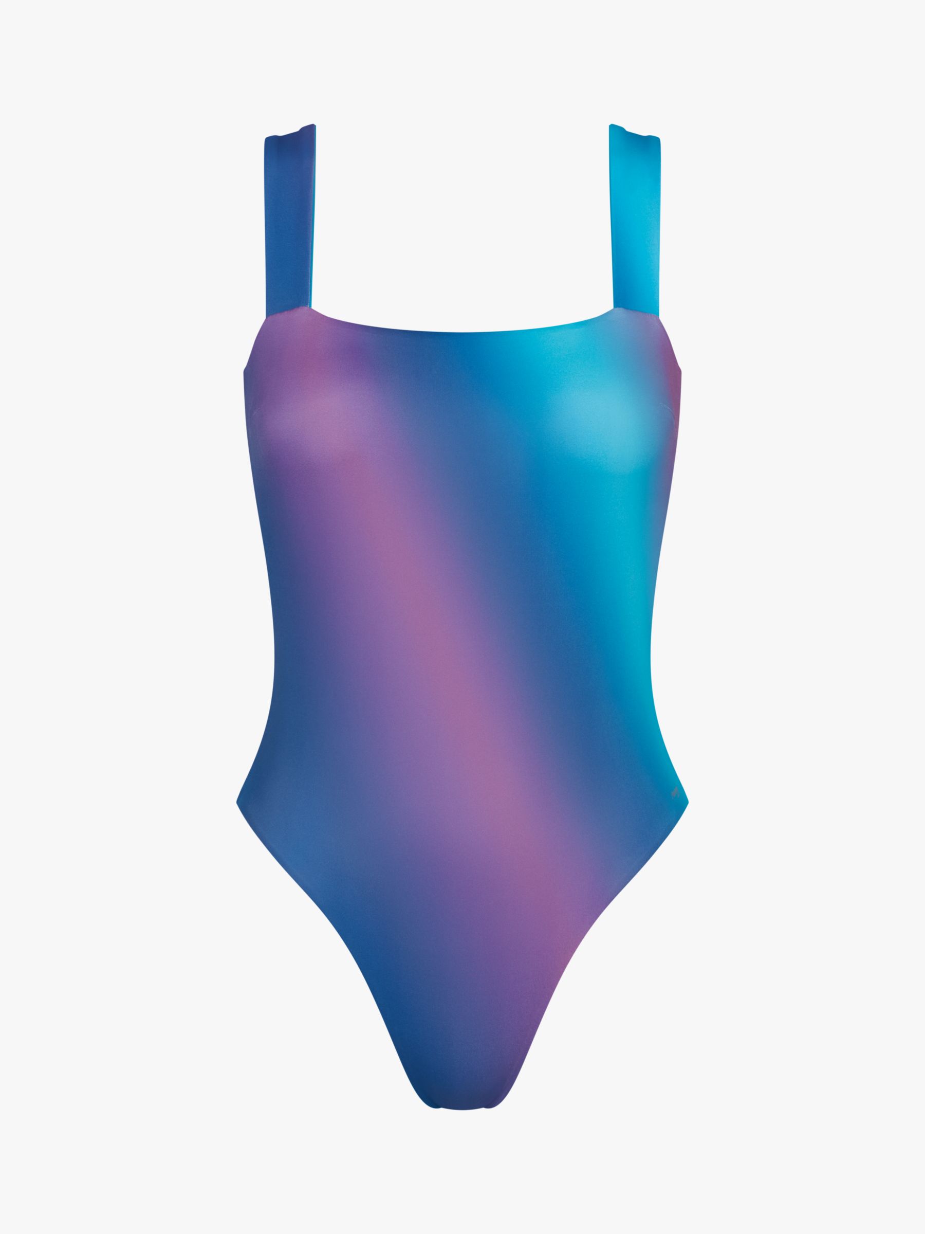 Buy sloggi Shore Fornillo Reversible Swimsuit, Turquoise/Purple Online at johnlewis.com