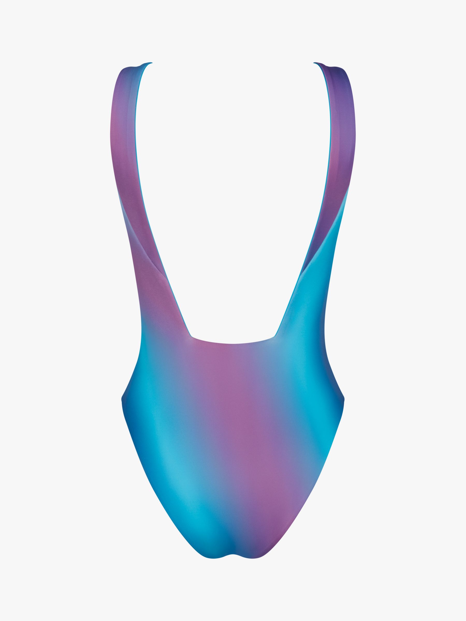 sloggi Shore Fornillo Reversible Swimsuit, Turquoise/Purple, L