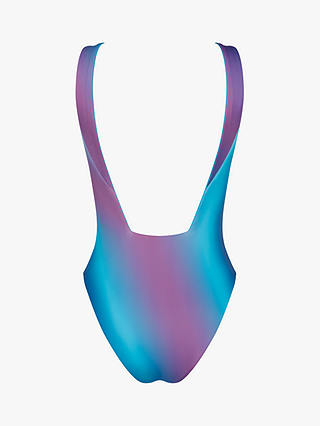 sloggi Shore Fornillo Reversible Swimsuit, Turquoise/Purple