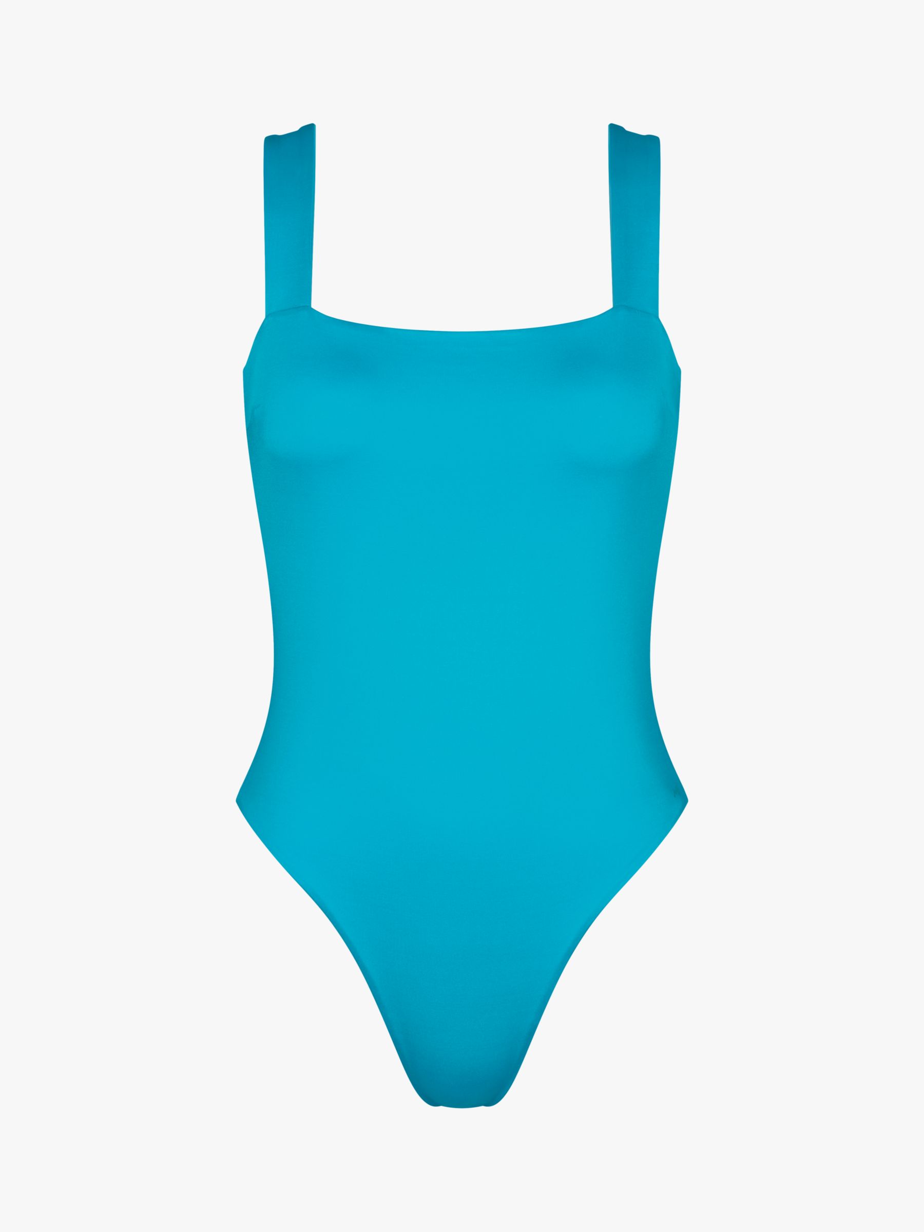 Buy sloggi Shore Fornillo Reversible Swimsuit, Turquoise/Purple Online at johnlewis.com