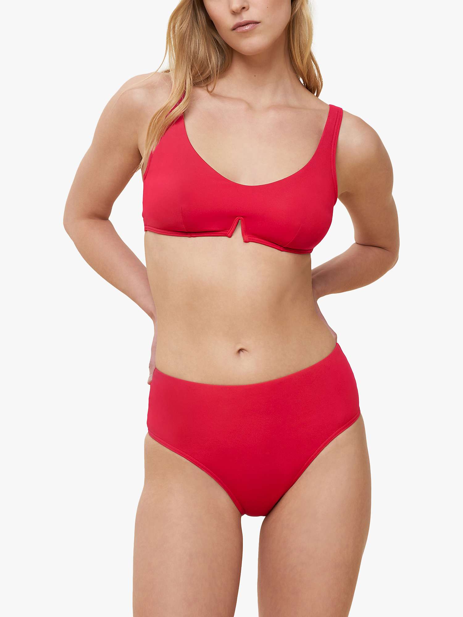Buy Triumph Flex Smart Summer Bikini Bottoms, Bright Red Online at johnlewis.com