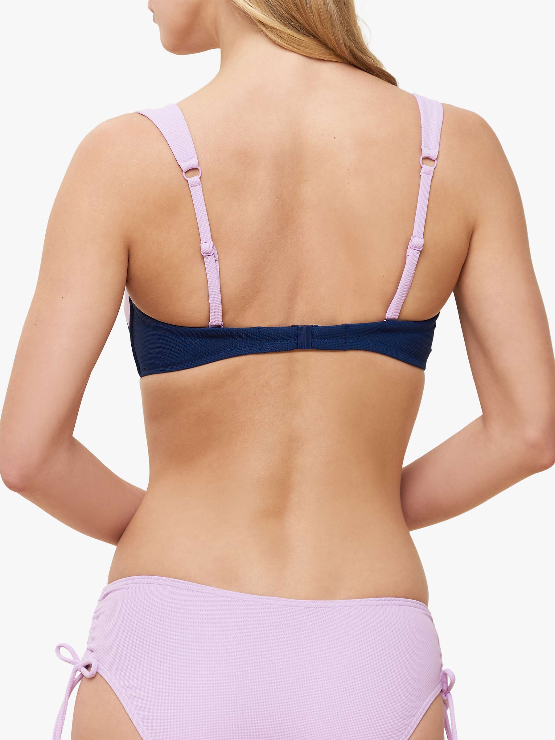 Buy Triumph Summer Glow Bandeau Bikini Top, Sweet Crocus Online at johnlewis.com