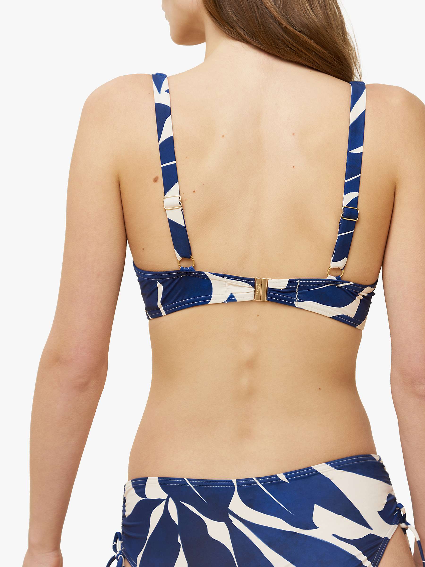 Buy Triumph Summer Allure Wired Bikini Top, Blue Online at johnlewis.com