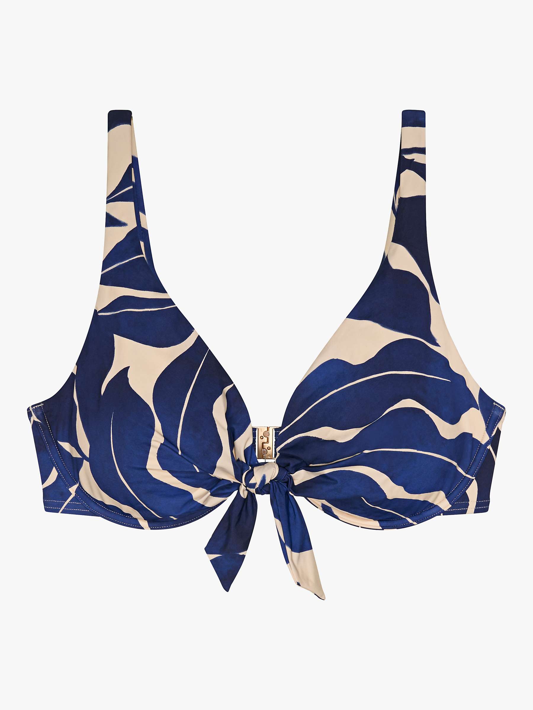Buy Triumph Summer Allure Wired Bikini Top, Blue Online at johnlewis.com