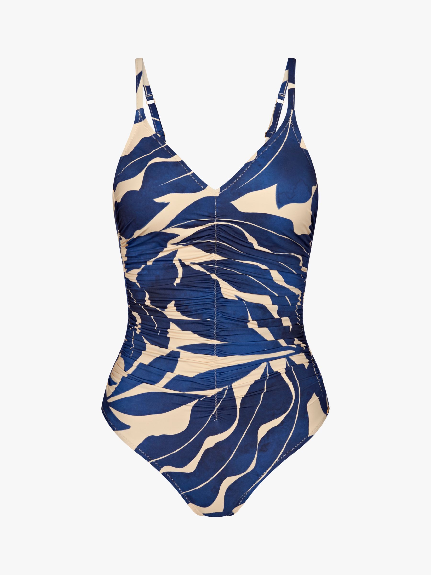 Triumph Summer Allure Swimsuit, Blue at John Lewis & Partners