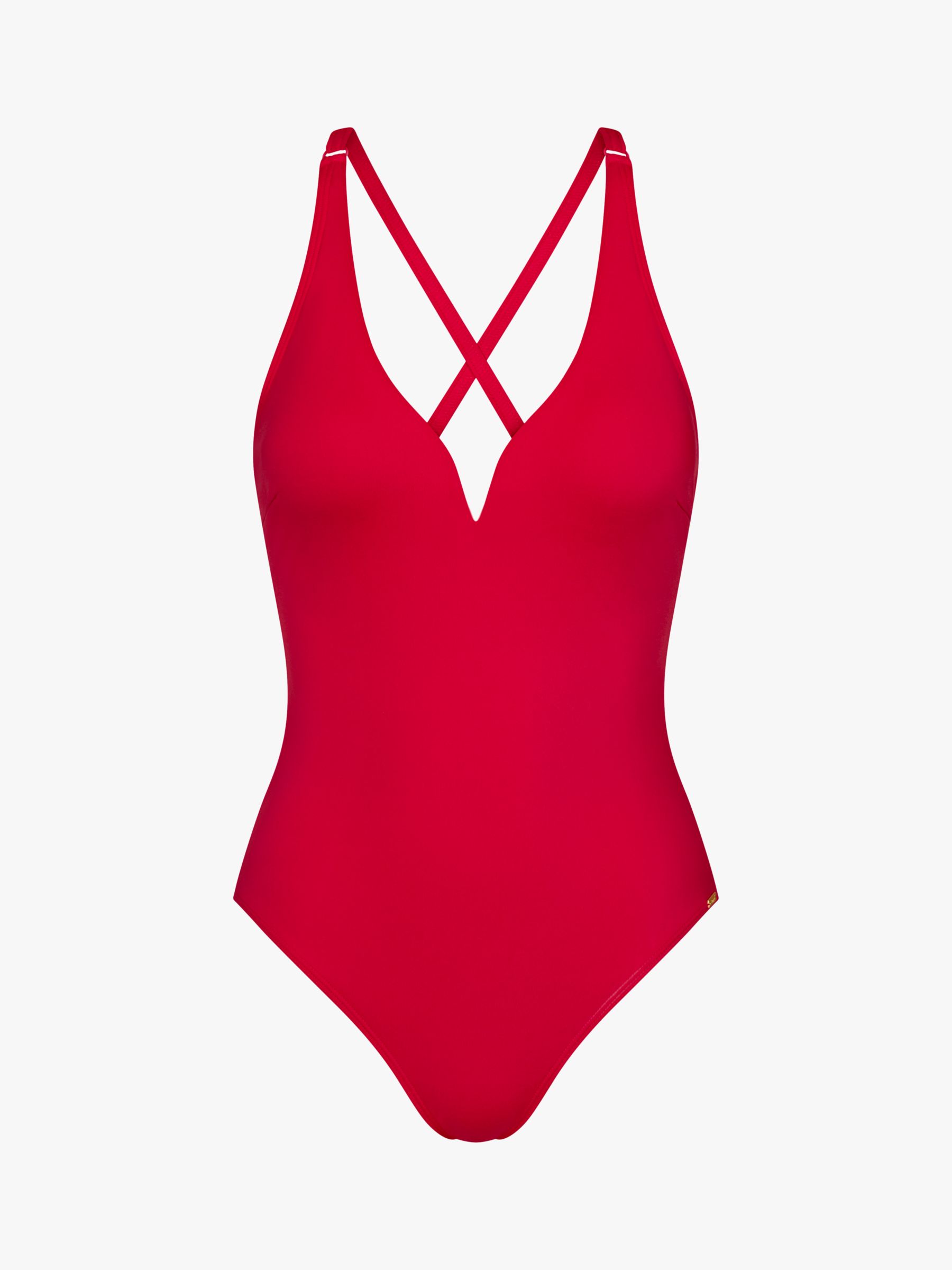 Triumph Flex Smart Summer Swimsuit, Bright Red, 1