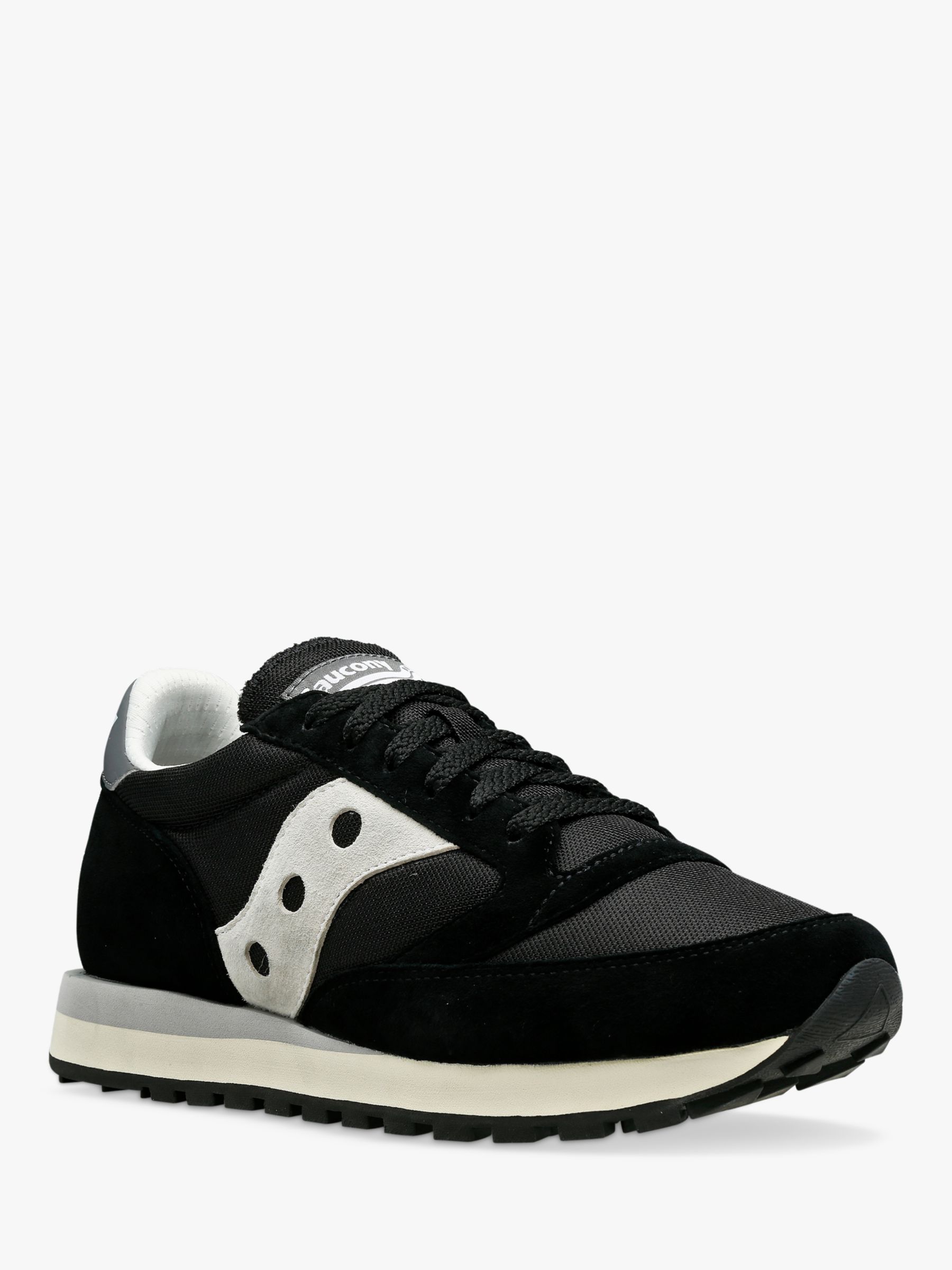 Saucony Jazz 81 Hike Lace Up Trainers, Black at John Lewis & Partners
