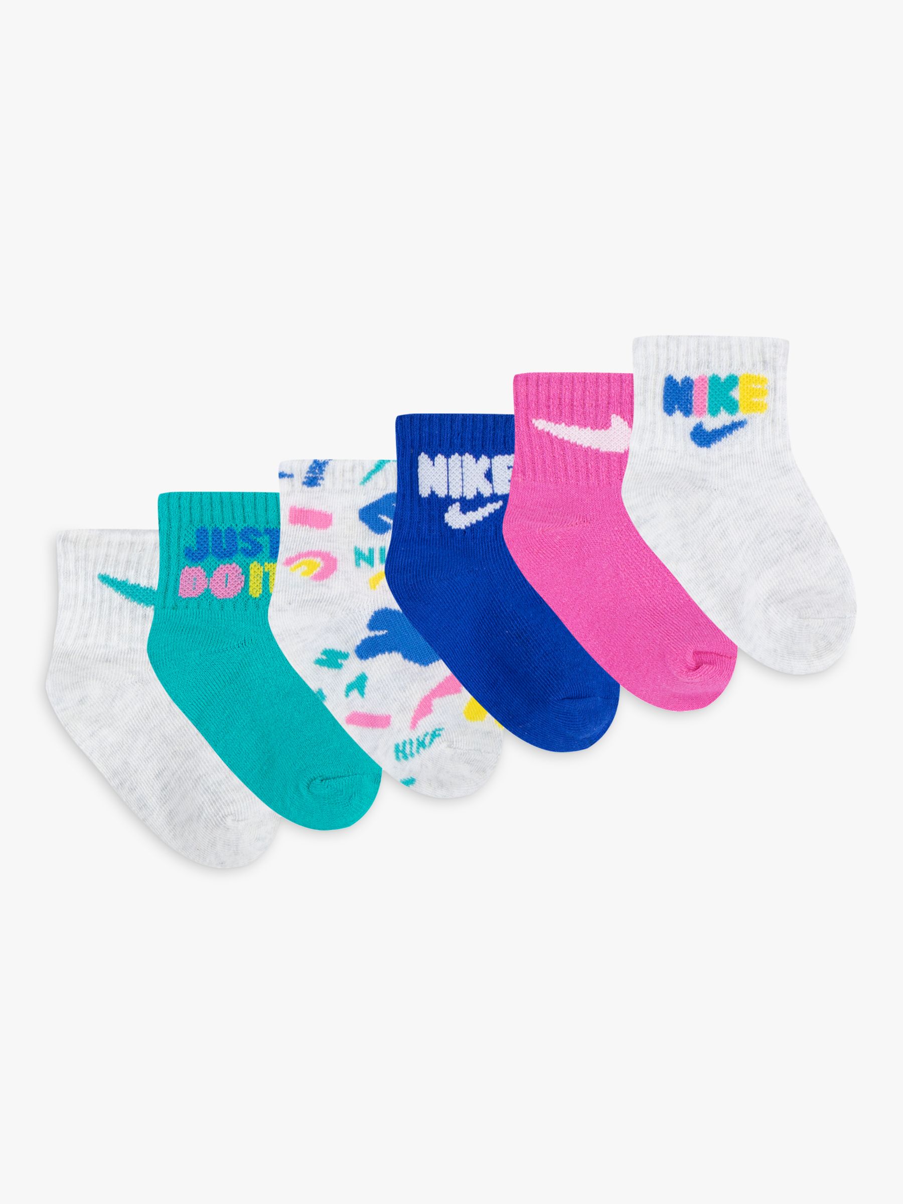 Nike Baby Ankle Socks (6 Pairs).
