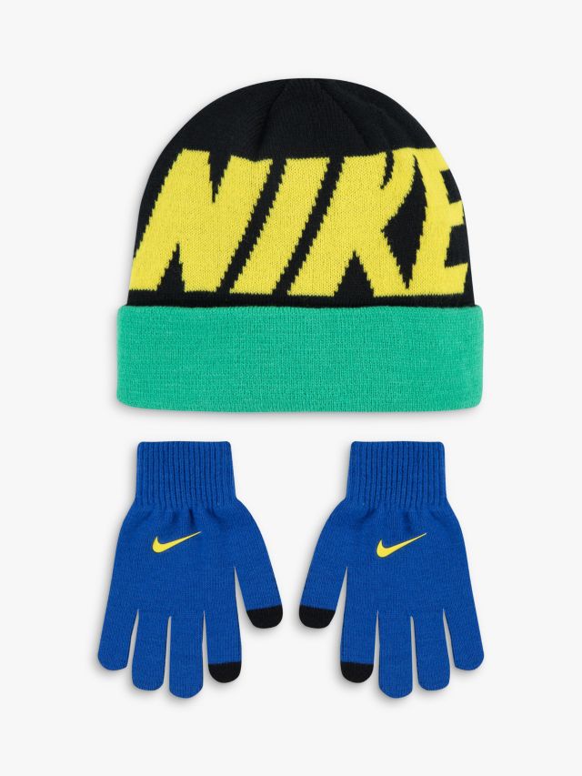 Kids nike hat and hot sale gloves