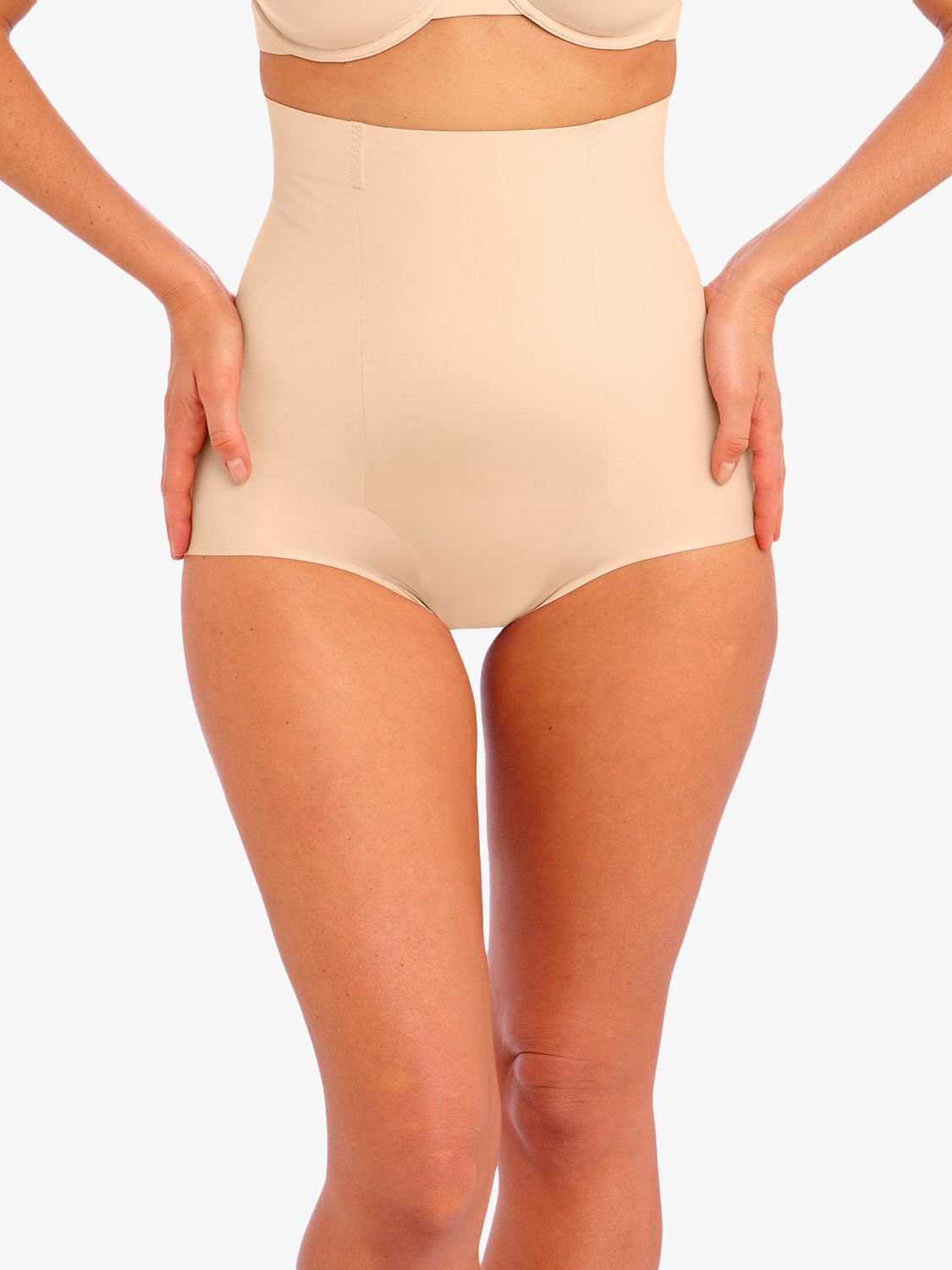Wacoal Ines Secret High Waist Slimming Brief Knickers, Frappe at