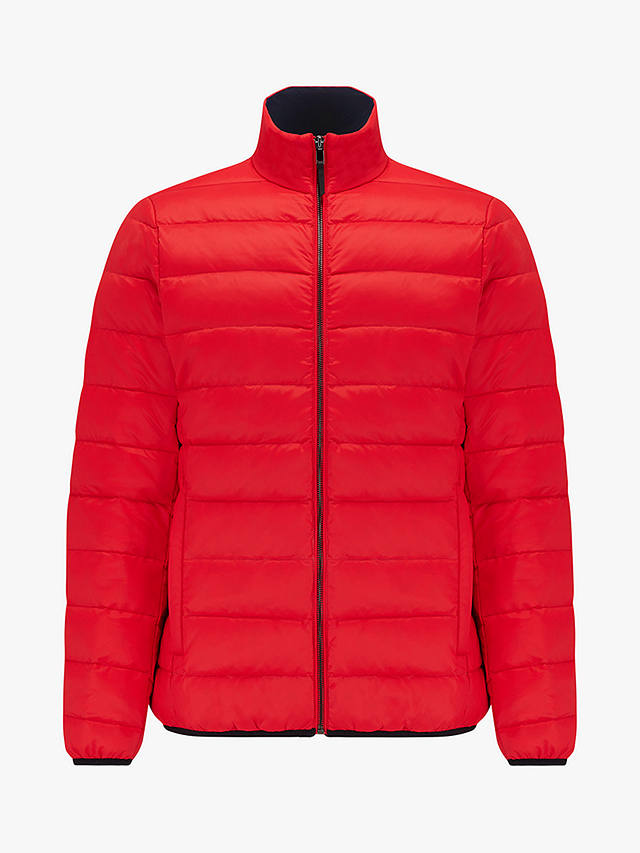 Guards London Evering Lightweight Packable Down Jacket, Red
