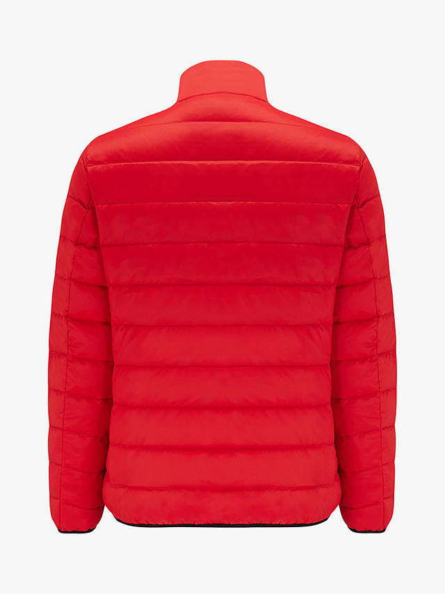 Guards London Evering Lightweight Packable Down Jacket, Red at John ...