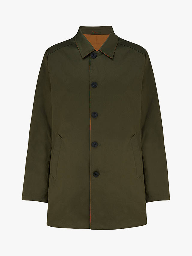 Guards London Montague Reversible Raincoat, Tan/Green