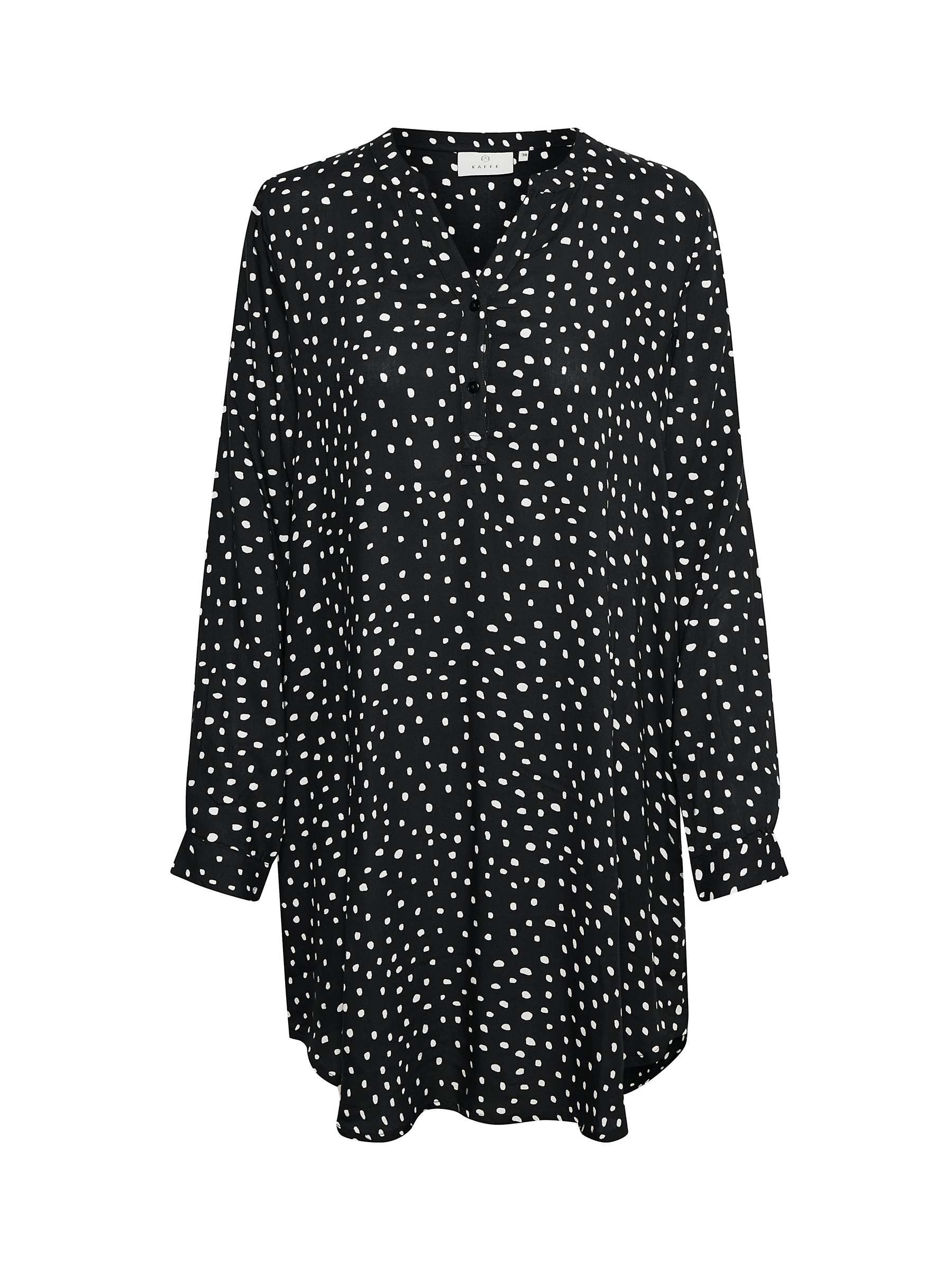 Buy KAFFE Marana Spot Shirt Mini Dress Online at johnlewis.com