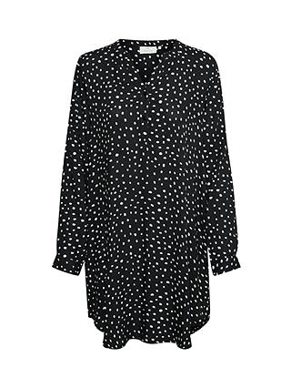 KAFFE Marana Spot Shirt Mini Dress