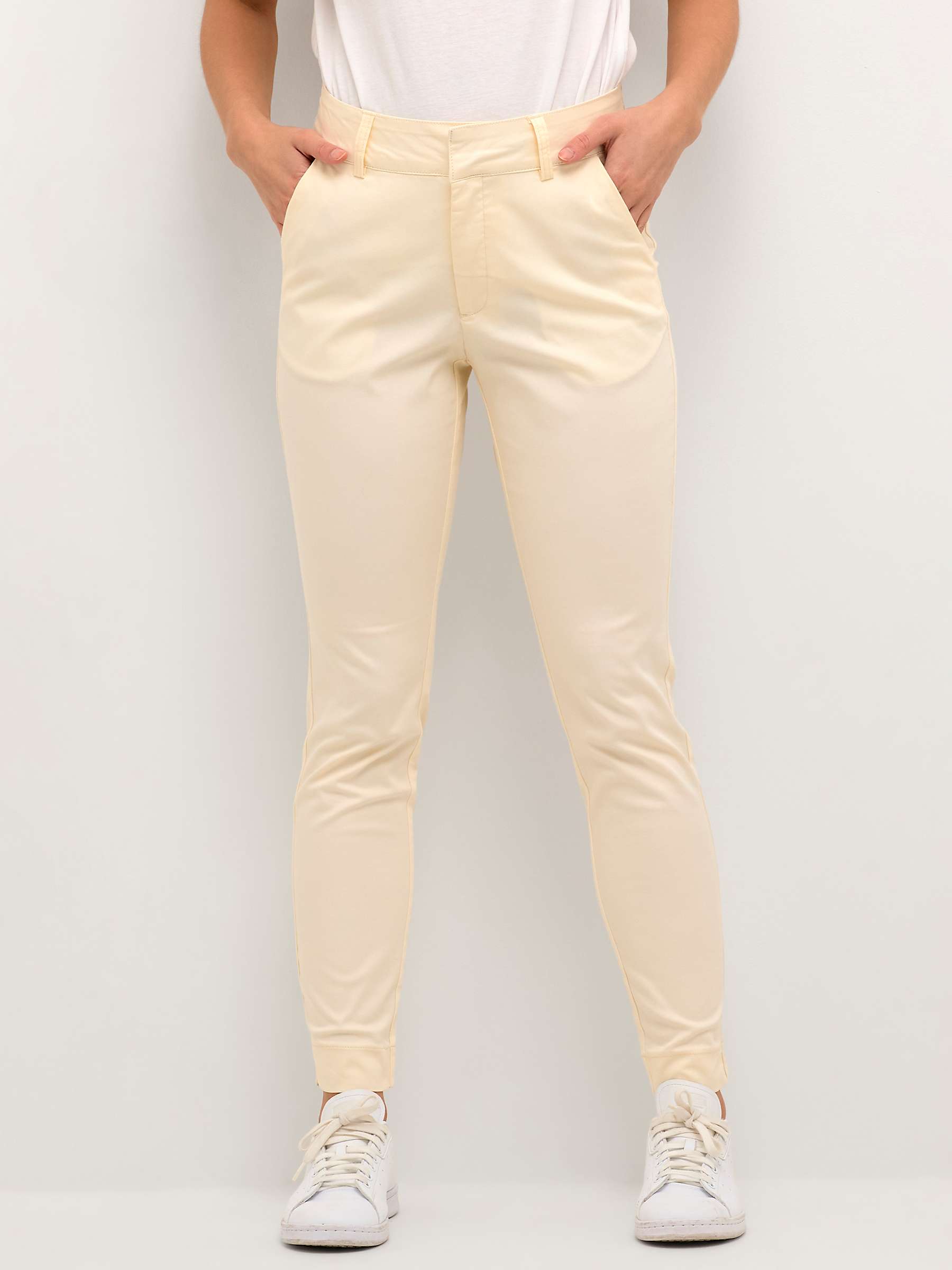 Buy KAFFE Lea Chino Trousers Online at johnlewis.com