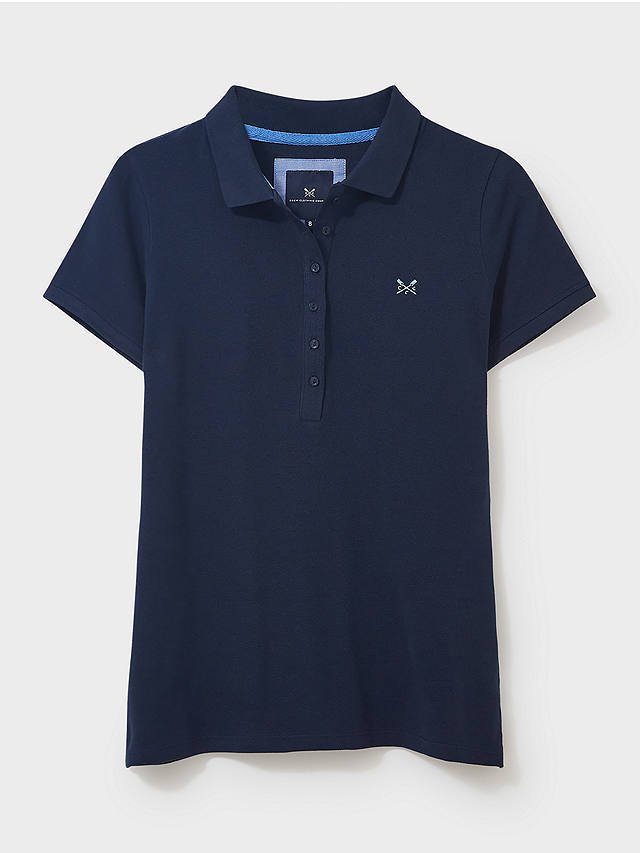 Crew Clothing Classic Polo Shirt, Navy Blue