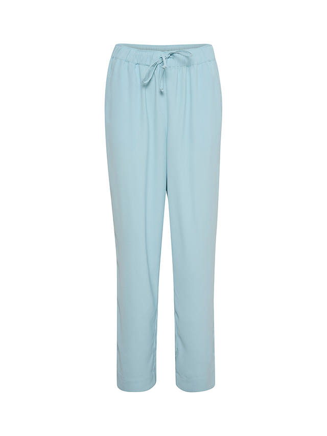 Soaked In Luxury Shirley Plain Tailored Trousers, Corydalis Blue at ...