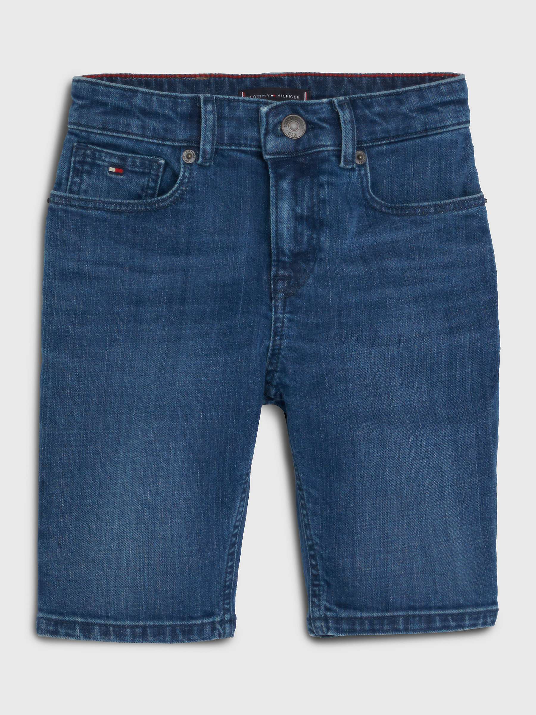 Buy Tommy Hilfiger Kids' Scanton Denim Shorts, Blue Online at johnlewis.com