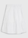 Tommy Hilfiger Kids Broderie Anglaise Skirt, White