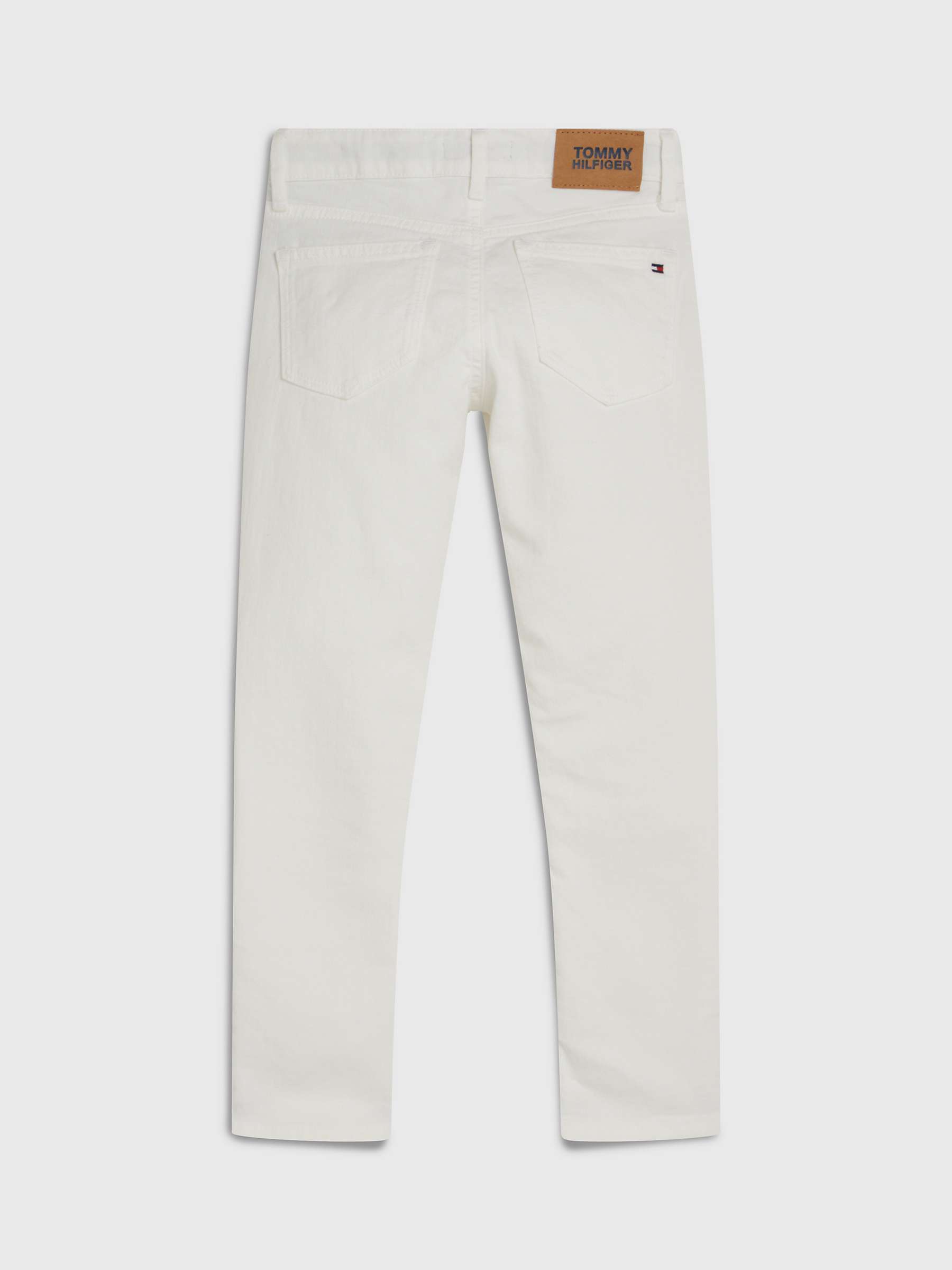 Buy Tommy Hilfiger Kids' Nora Skinny Jeans, Sailwhite Online at johnlewis.com