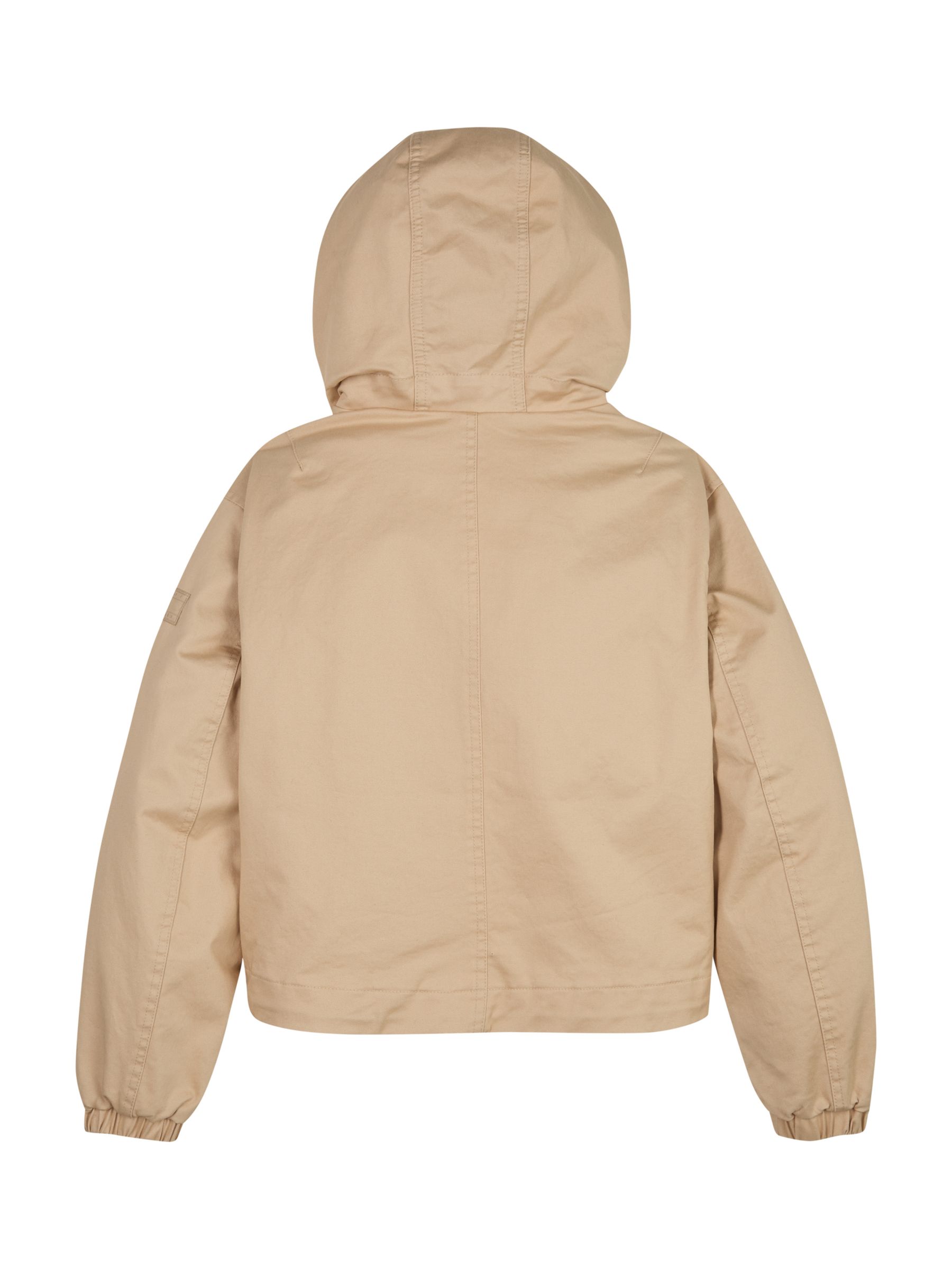 Buy Tommy Hilfiger Kids' Parka Trench Jacket, Natural Online at johnlewis.com