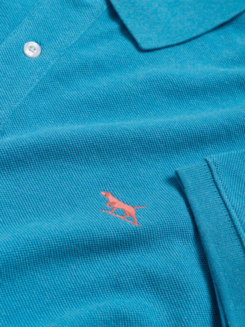 Rodd & Gunn Australian Cotton Slim Fit Polo Shirt, Maui Blue at John ...