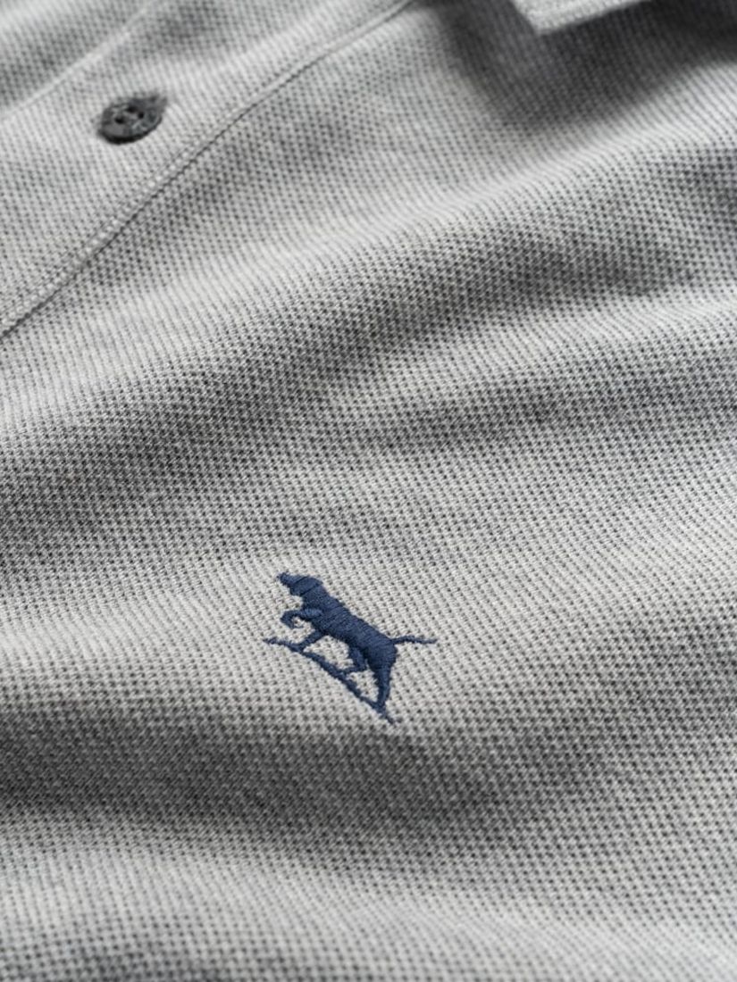 Rodd & Gunn Gunn Cotton Slim Fit Short Sleeve Polo Shirt, Dusk, XS