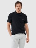 Rodd & Gunn Gunn Cotton Slim Fit Short Sleeve Polo Shirt, Onyx