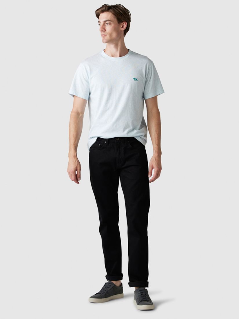 Rodd & Gunn Gunn Cotton Slim Fit Short Sleeve T-Shirt, Mist, XXS