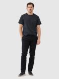 Rodd & Gunn The Gunn Cotton Slim Fit Short Sleeve T-Shirt, Charcoal