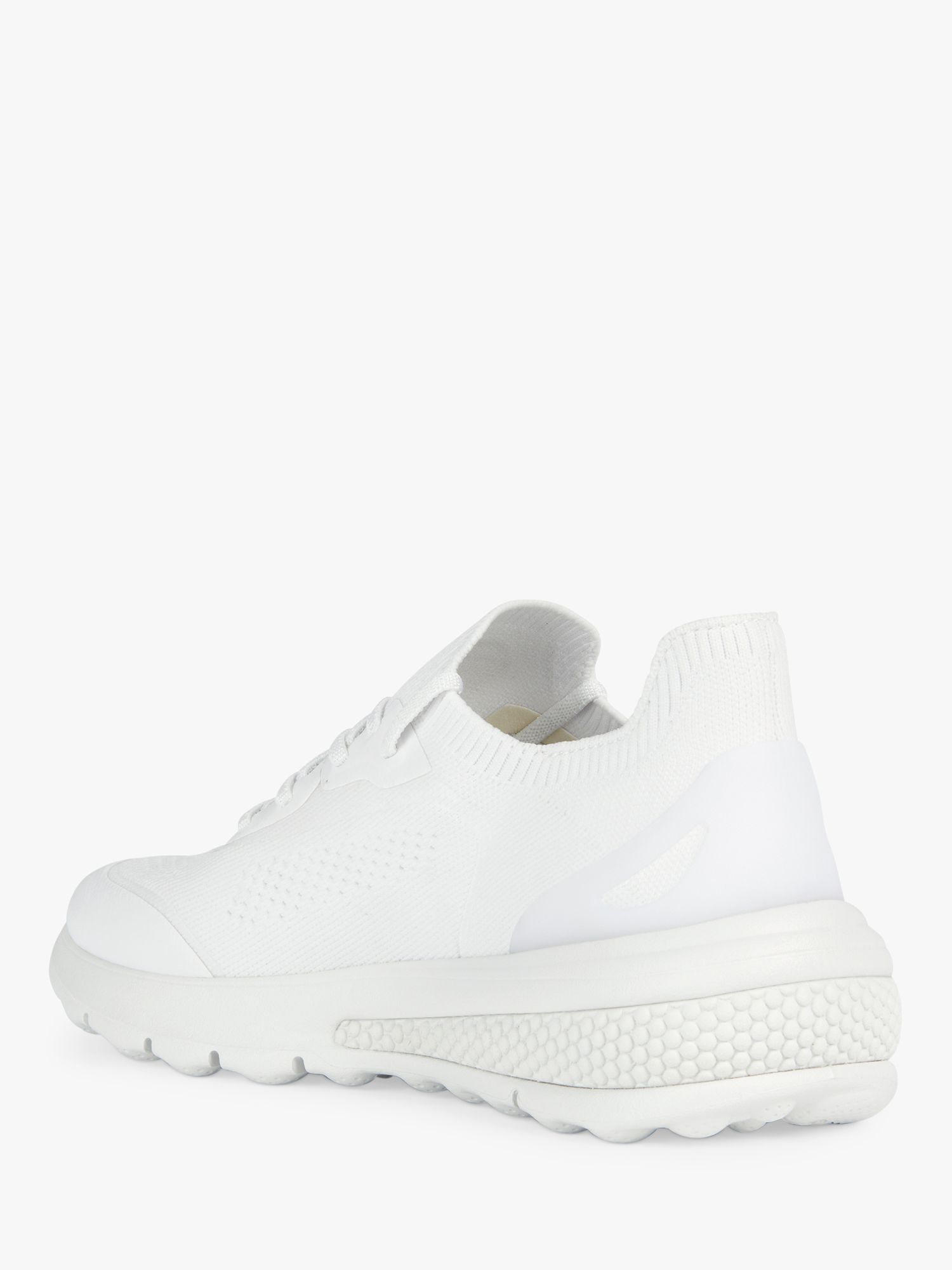 Geox Spherica Actif Trainers, White at John Lewis & Partners