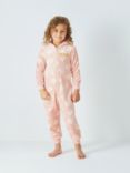Brand Threads Kids' Peppa Pig Hooded Onesie, Pink