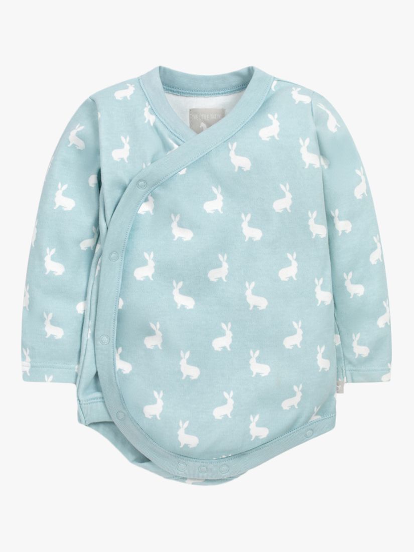 Buy The Little Tailor Baby Hare Print Bodysuit Online at johnlewis.com