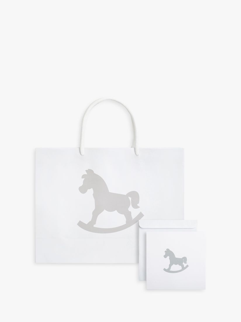 Buy The Little Tailor Welcome Little Baby Gift Set, 4 pieces, White Woodland Online at johnlewis.com