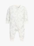 The Little Tailor Baby Sleepsuit and Bunny Gift Set, Blue Hare
